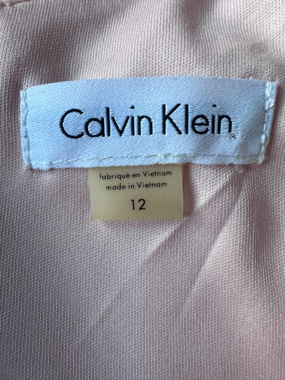 Calvin Klein Pink Ruffle Dress💗 - Picture 3 of 3